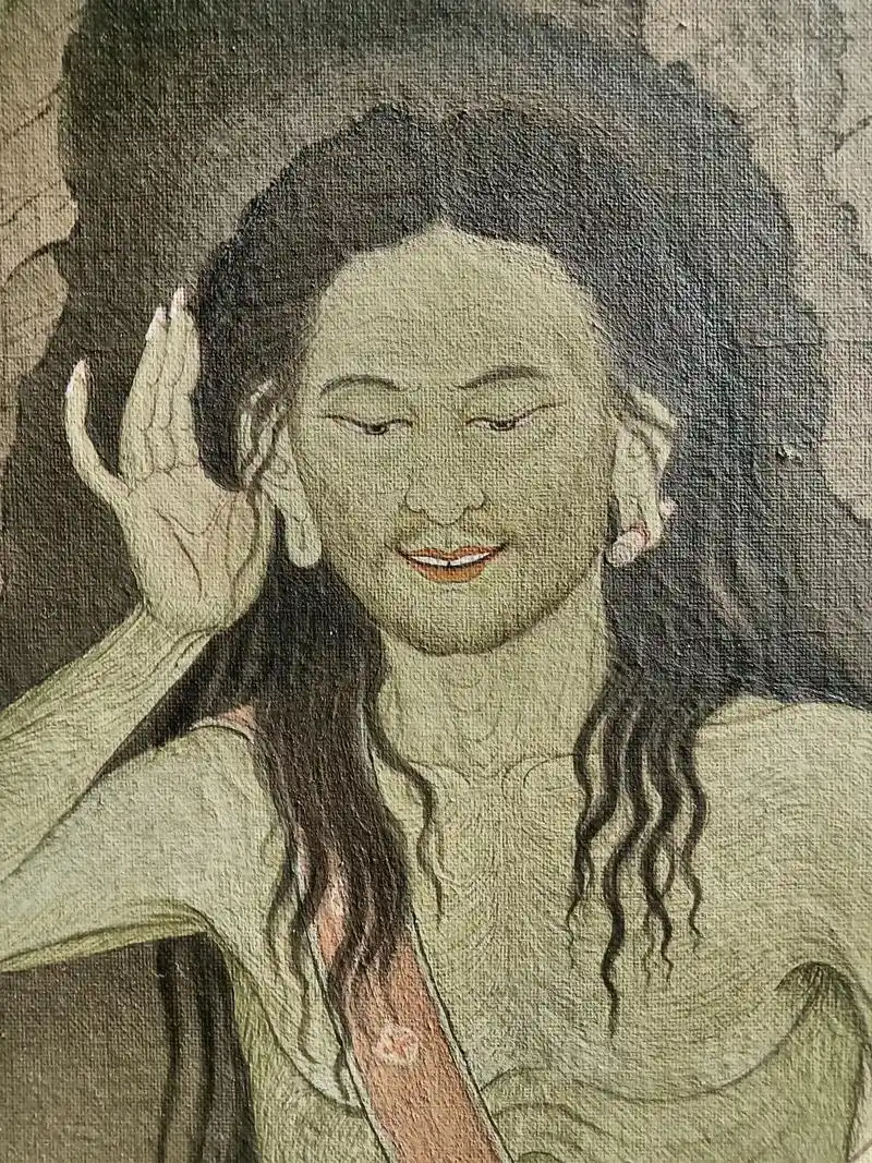 唐卡 #米拉日巴传 #民俗文化 #藏传 #非物质文化遗产 - 抖音