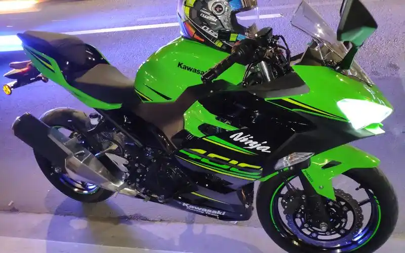 新车落地,暴力磨合-川崎ninja400