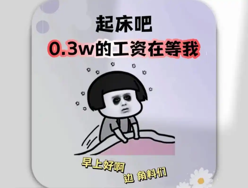 0.3w的工资在等我#搞笑#表情包#蘑菇头表情包#趣图表情包 - 抖音