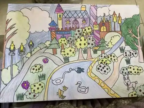 创建国家森林城市共建富强美丽邯郸绘画比赛二等奖获奖优秀作品展示一