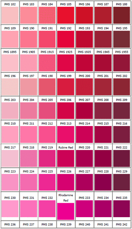 一组潘通色卡留着备用