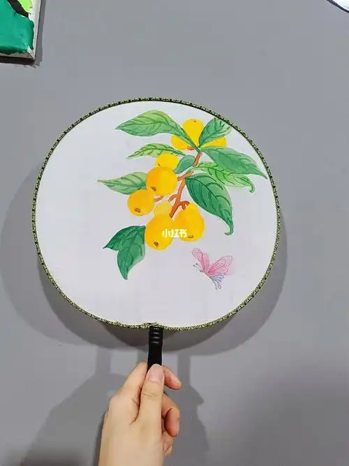 夏天到了,给自己画把扇子吧!