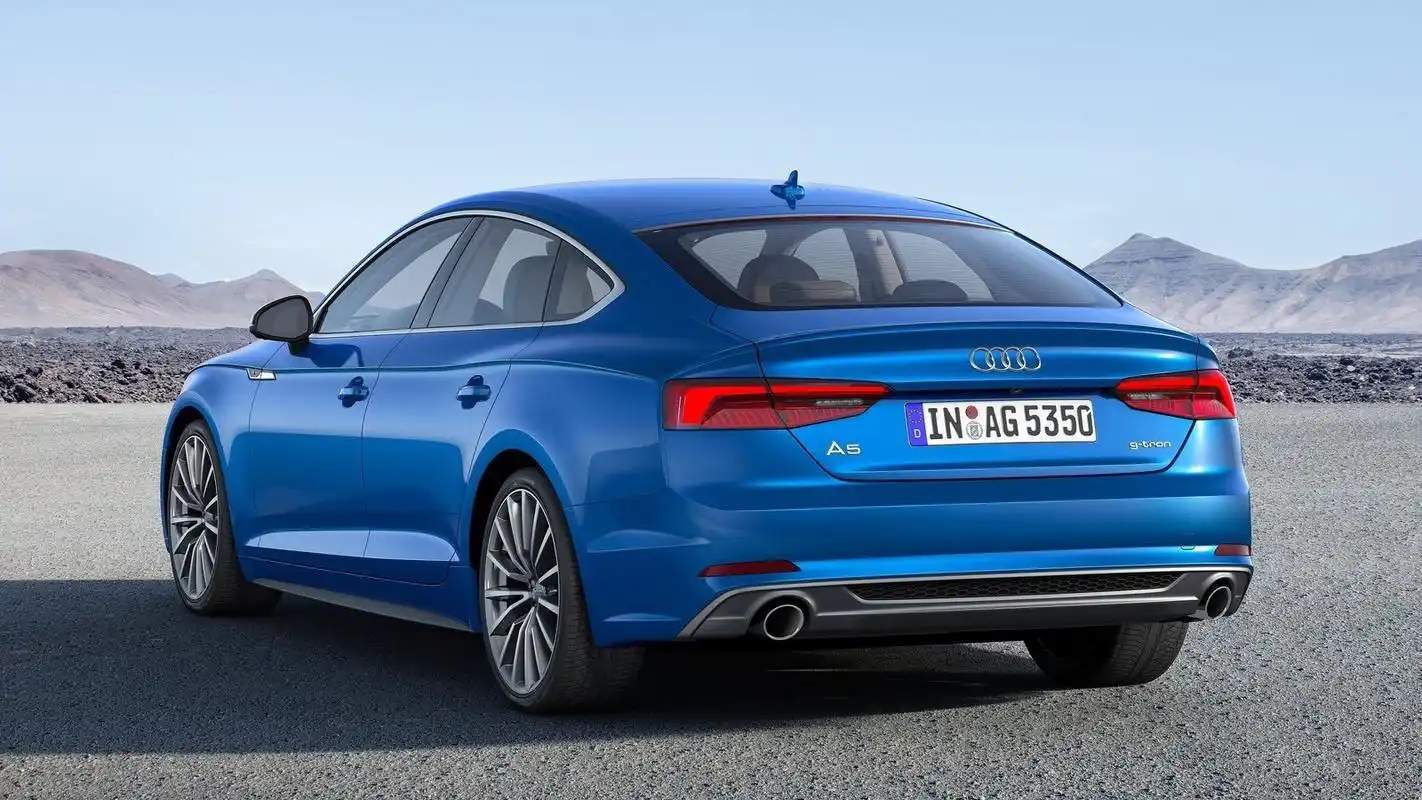 奥迪a5蓝色时尚汽车图片桌面壁纸高清大图预览1600x900_汽车壁纸下载