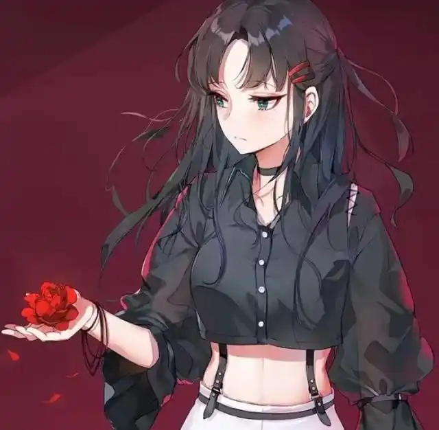 二次元高冷女生头像