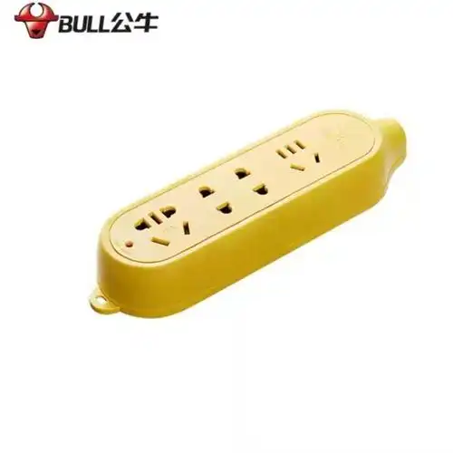 公牛bull公牛插座防震防摔室外工程摔不烂插板插排接线板gnc5