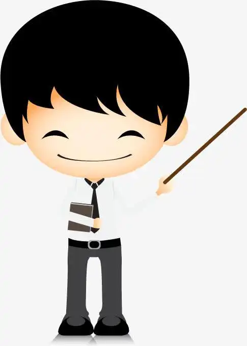 卡通职业男士矢量素材