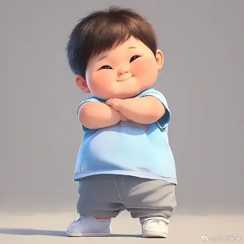可爱大码嘟嘟男生版头像
