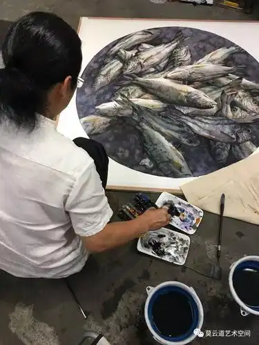 莫云道第二届纸本材料水彩艺术研修班导师授课篇之刘永健老师二