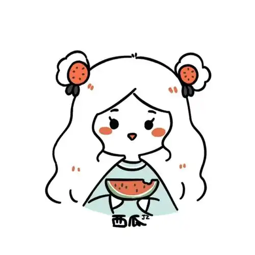 水果女孩简笔画分享