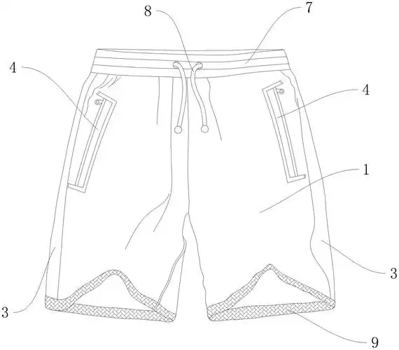 一种舒适型运动短裤-爱企查