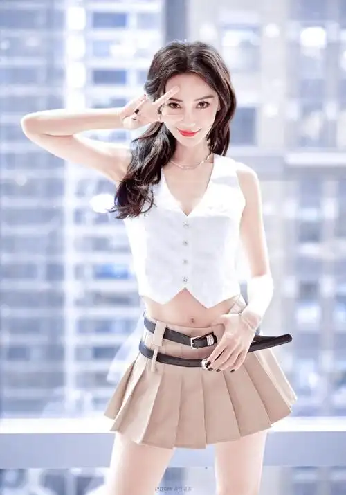 angelababy#‖#杨颖#万能剪刀手@angelababy