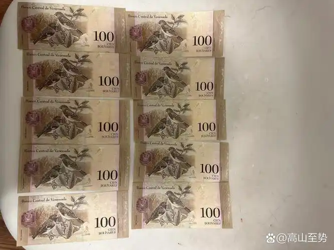 委内瑞拉玻利瓦尔纸币(旧版)100块