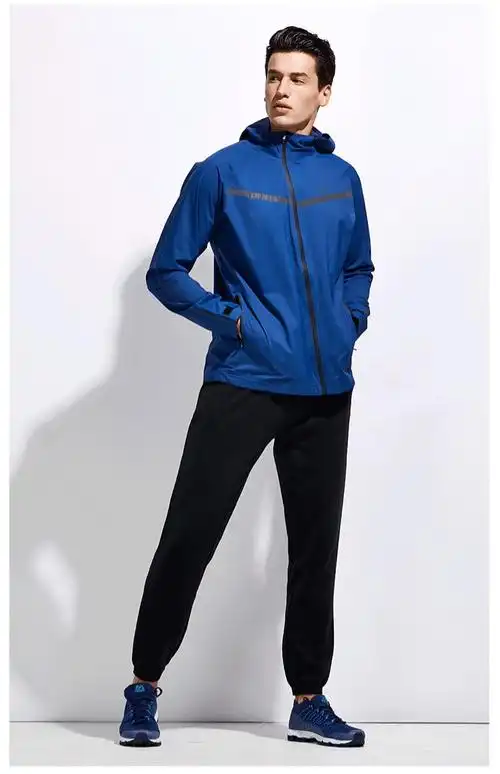 詹亚斯gymaesthetics运动户外冲锋衣防风衣外套