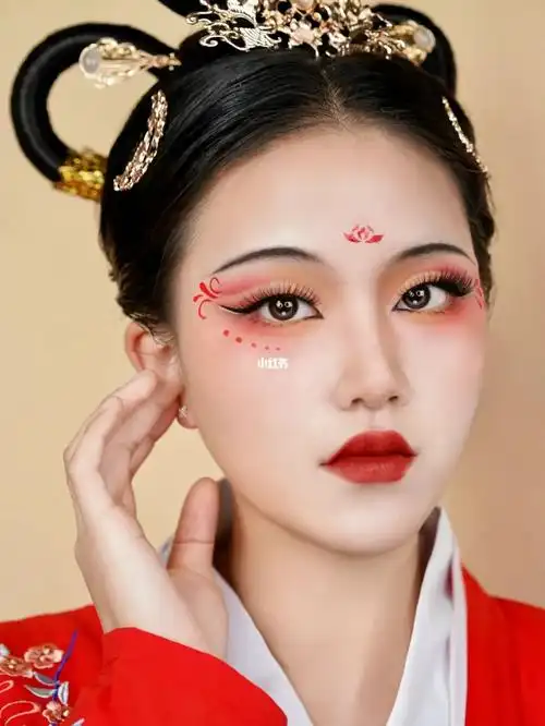 中国舞妆容造型古典舞妆