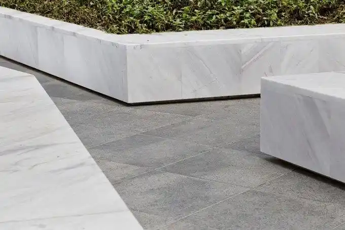 苏南万科公园里(东,西街角广场)-珍珠黑他山石材厂