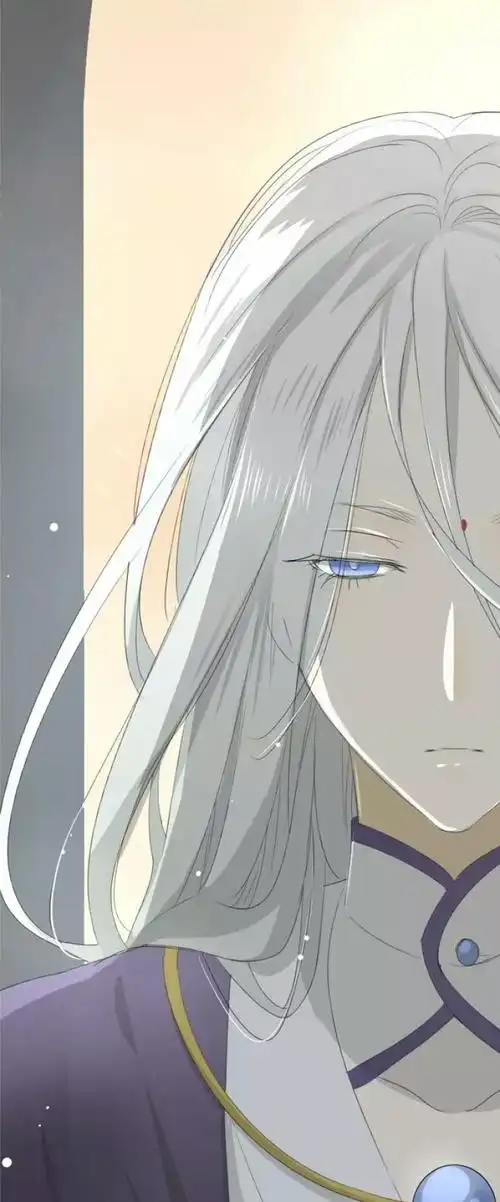 古风侧脸落花长发及腰