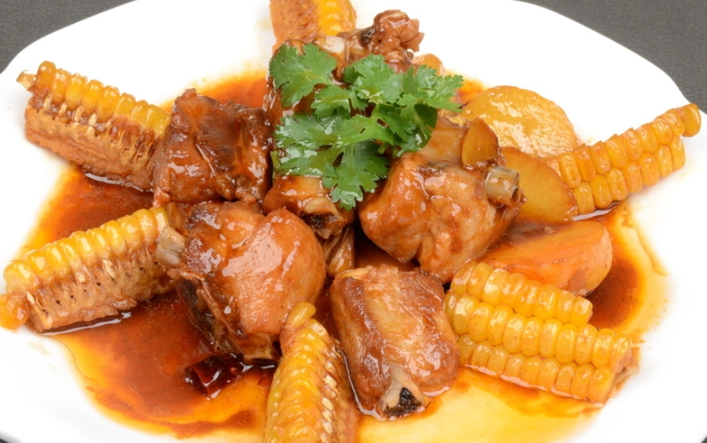 一组美食的图片:丰收排骨,你喜欢吃吗?