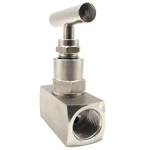 铁王供应不锈钢内螺纹针型阀 j13w-320p 压力表针型截止阀 高温高压