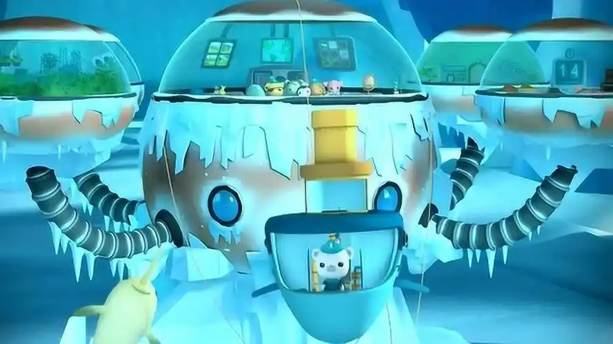 海底小纵队:章鱼堡被冻住了怎么办