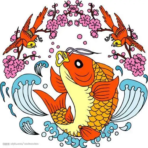 鲤鱼简笔画鲤鱼简笔画画法新年吉祥鱼的简笔画儿童画鱼简笔画好看的鱼