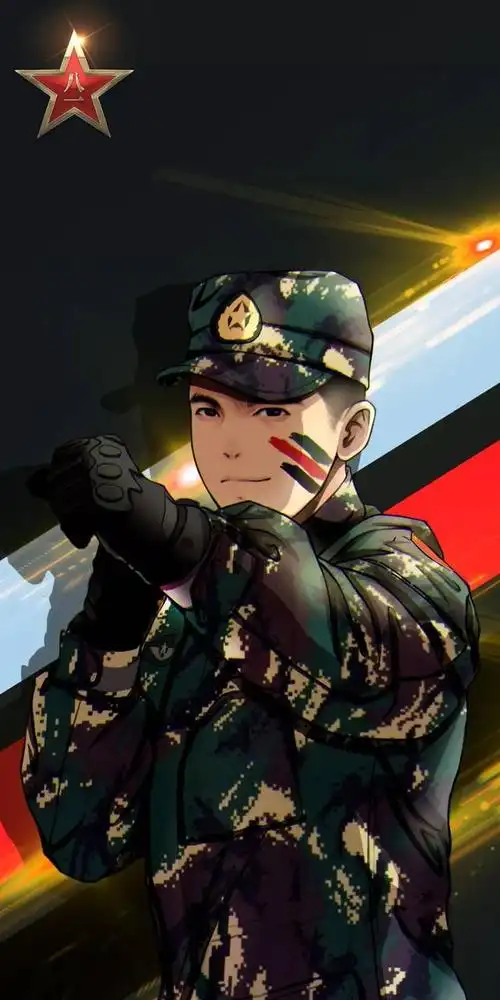 挡在我们看不见的地方 你们是最可爱的人 图来自人民日报 中国军人!