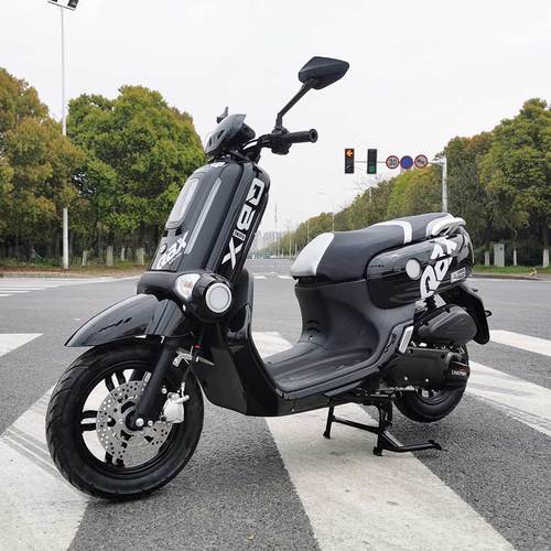 新款e酷qbix林海110cc摩托车踏板车省油燃油车国四电喷女款可上牌