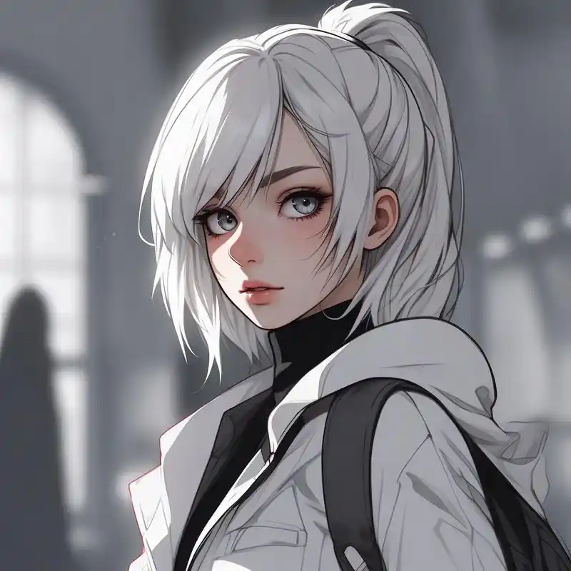 超稀有的女生高冷动漫头像9095