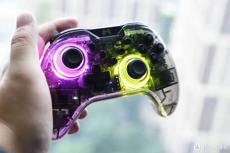 "光污染"爱好者狂喜:北通瞬影鹿pro无线手柄体验_游戏手柄_什么值得买