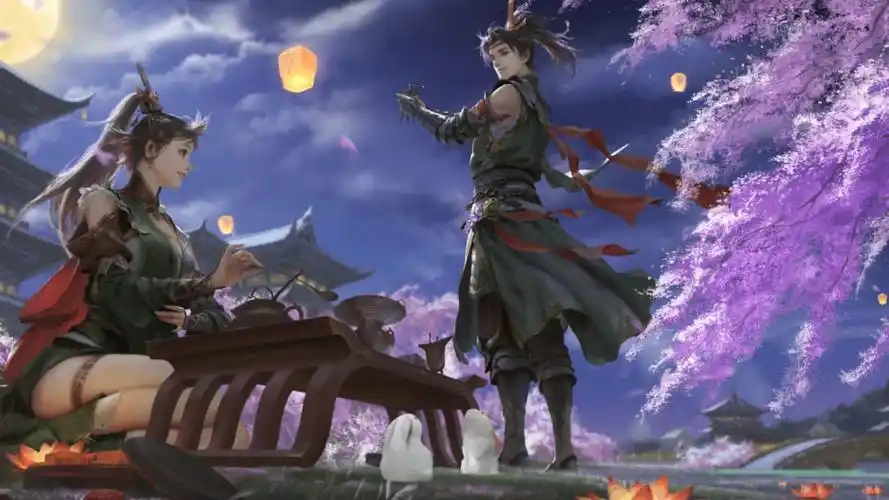 三国杀-鼠年中秋*关索/关银屏(台词)