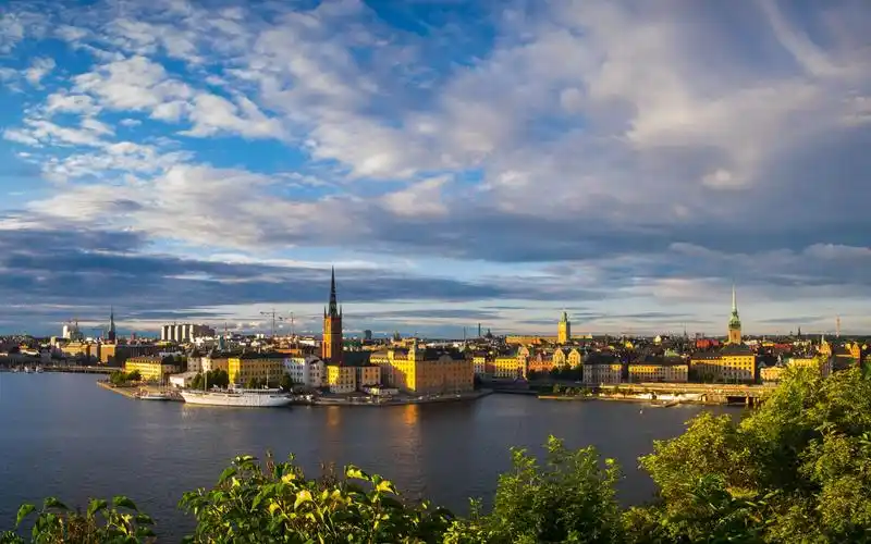 欧洲,瑞典,斯德哥尔摩,唯美,梦幻,3k,人文,各国建筑北方威尼斯-斯德