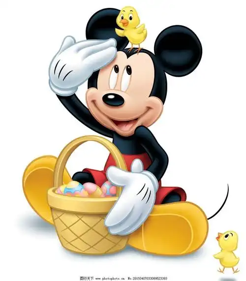 (^人^)米奇和米妮的鼻子也是用10mm黑色豆豆眼代替,萌点很足.