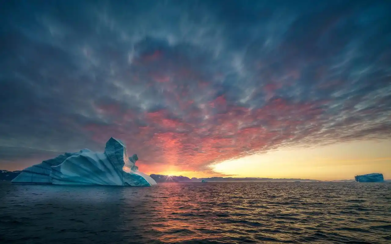 格陵兰岛唯美风景桌面壁纸