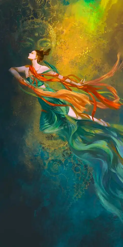 敦煌飞天(附完整过程)