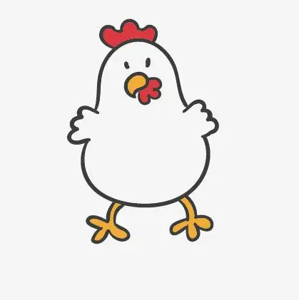卡通鸡
