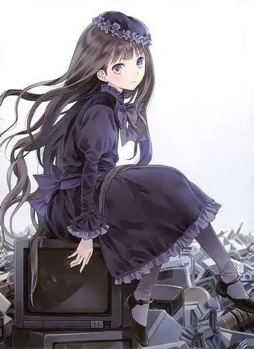 求紫发蓝瞳动漫妹子图qwq发型有规定