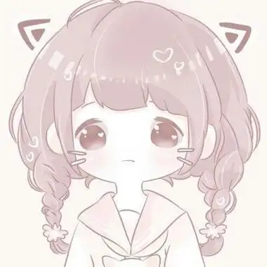 qq头像女生可爱粉色 高清可爱淡粉色动漫女生头像图片_女生头像_美头