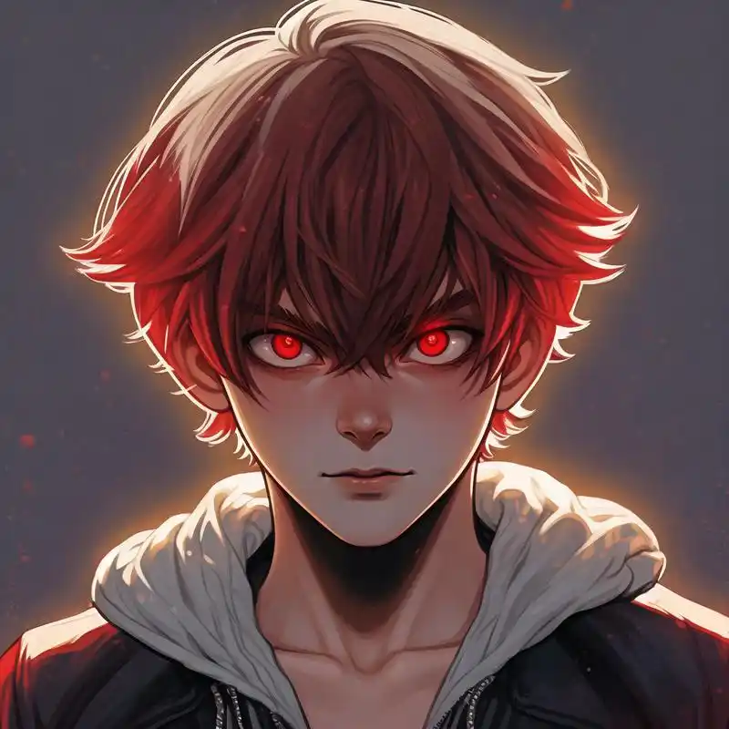 亲们,今天给大家带来一组超酷炫的红眼特效头像!