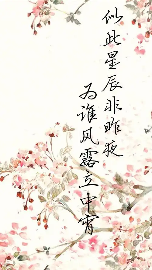 【by泠氷】╔诗词系列③╝似此星辰非昨夜 为谁风露立中宵 〖图片禁止