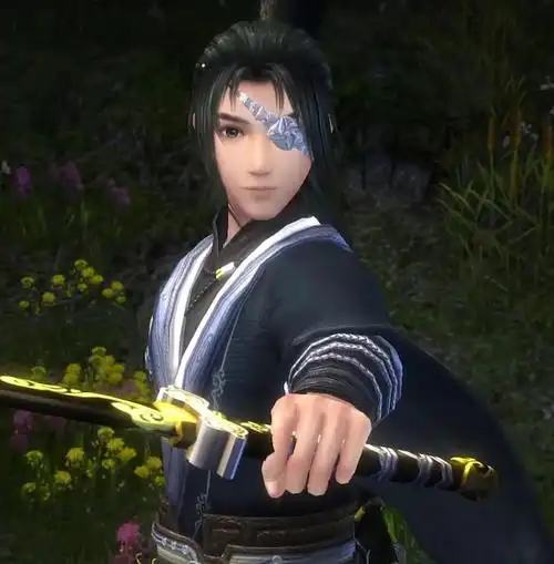 仙剑奇侠传六越今朝持剑正面头像