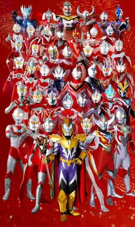 告诉我所有奥特曼的名字,一名奥特曼,一张图