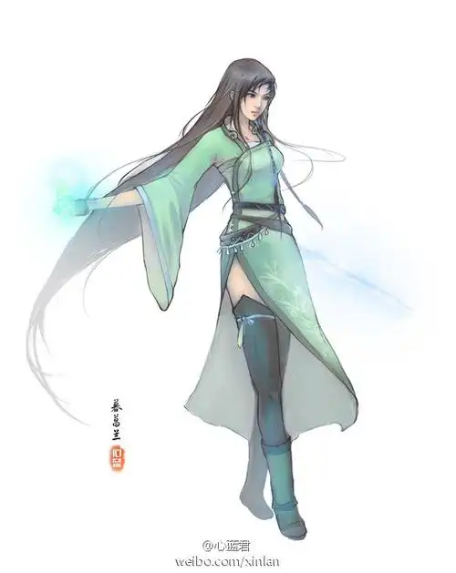 仙剑奇侠传五~暮菖兰(很帅气的一个女子)