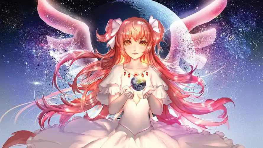 精选二次元动漫美少女高清桌面宽屏壁纸高清大图预览1920x1080_卡通