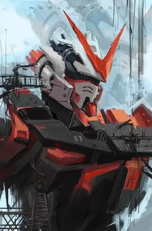 红异端·高达临摹赵震北老师