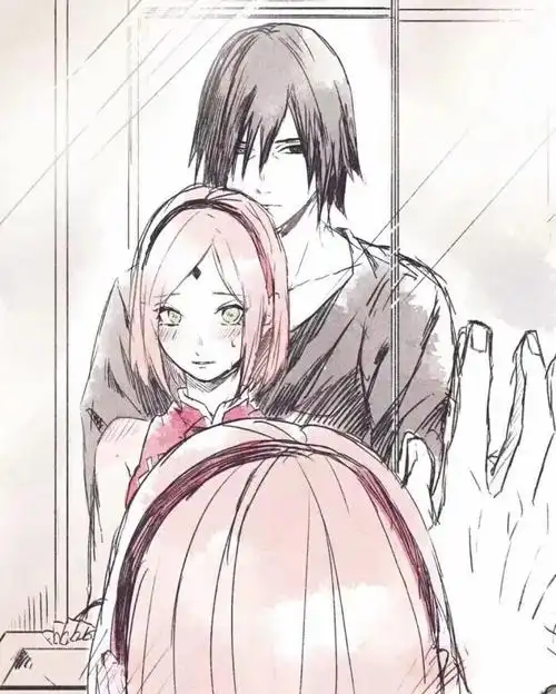 宇智波佐助春野樱佐樱向