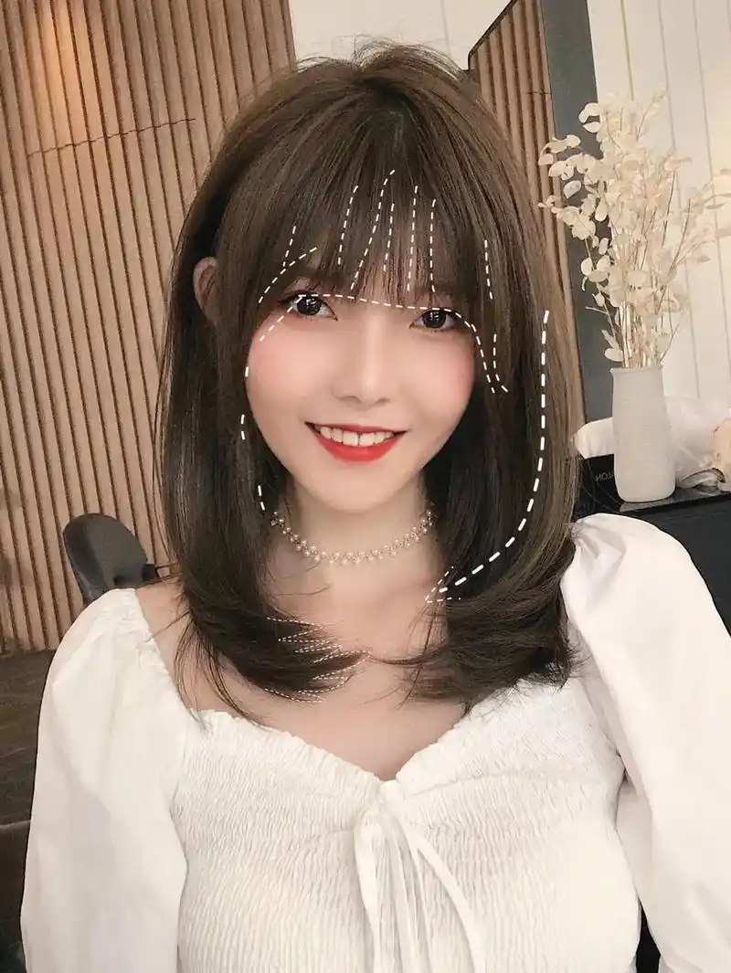 女生层次发型/初恋头/锁骨发.#图文伙伴计划 这款不挑脸型 - 抖音