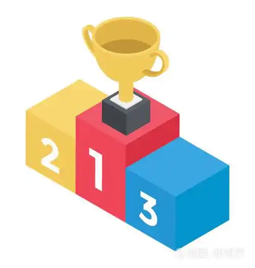 表示颁奖典礼的得奖者领奖台插画-正版商用图片0tw4h3-摄图新视界