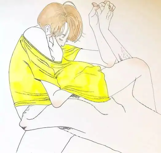 一组污而不俗看完会脸红却想偷偷收藏的情侣插画日常