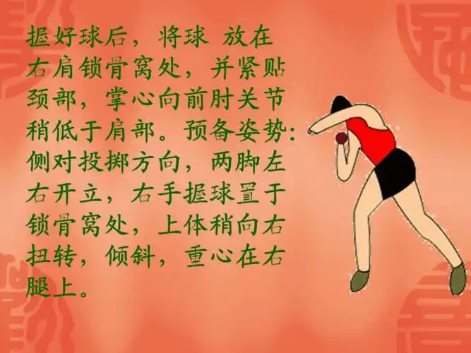 原地侧向推铅球ppt课件