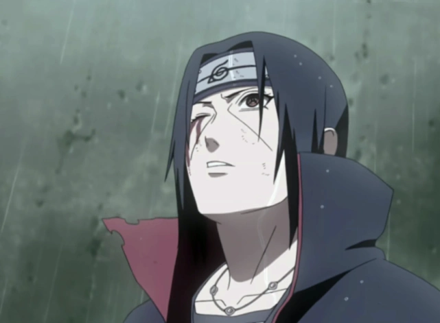 麒麟砸向鼬,须佐飞向卡卡西,因陀罗之矢射向鸣人,佐助罪孽深重