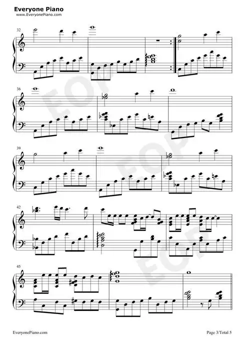 情人钢琴谱-beyond - 51乐谱网